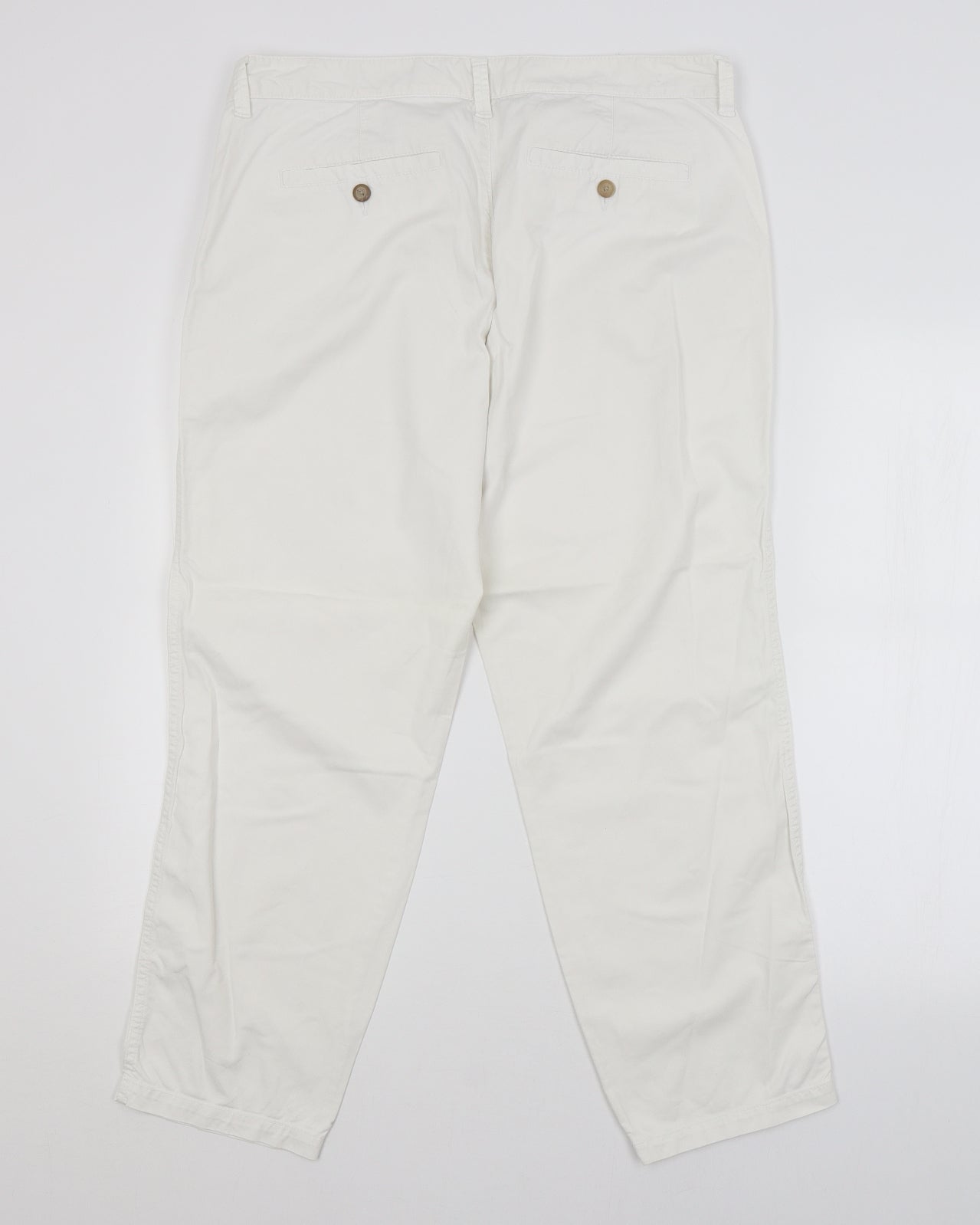 Gap Womens White   Trousers   L25 in