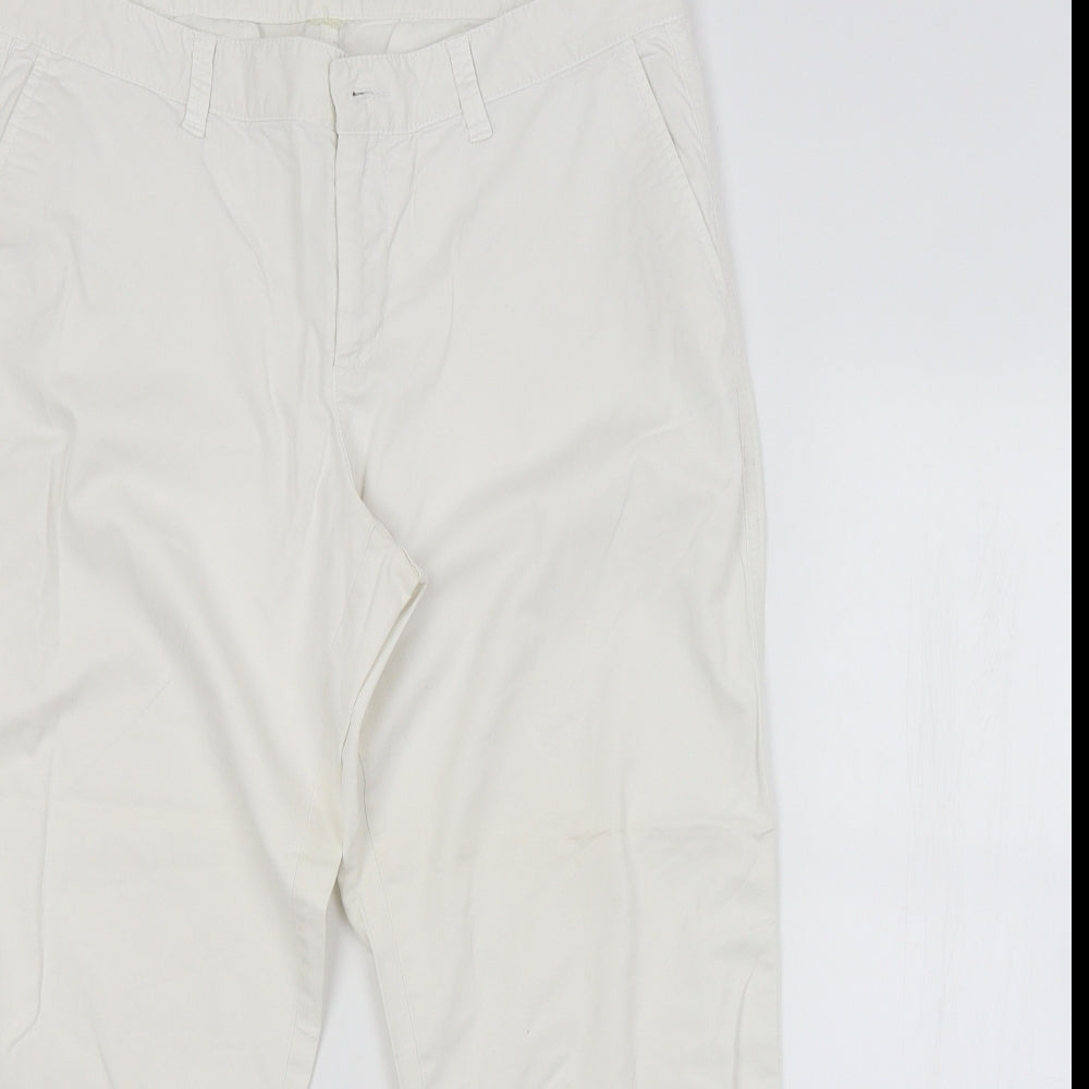 Gap Womens White   Trousers   L25 in