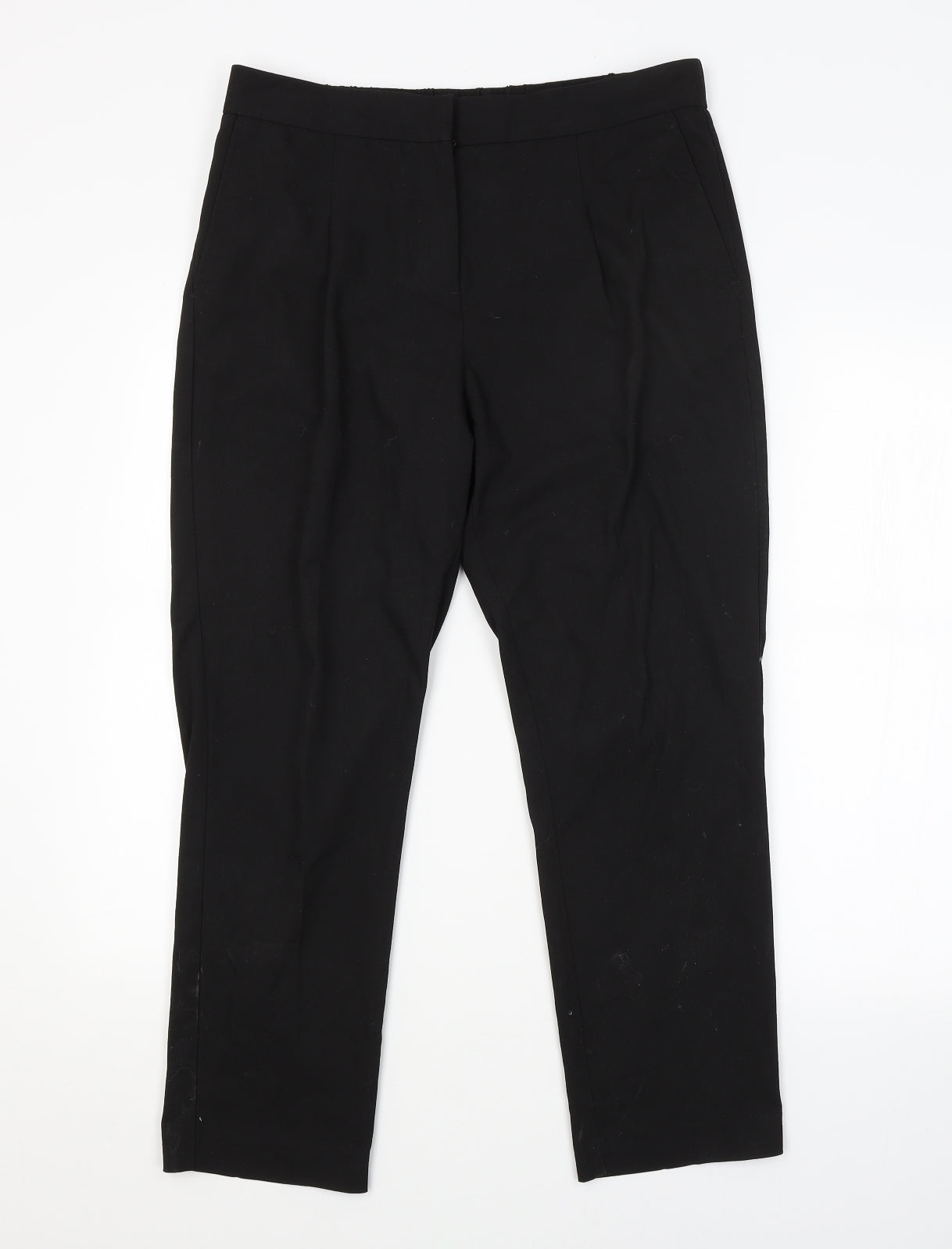 NEXT Womens Black   Trousers  Size 12 L25 in