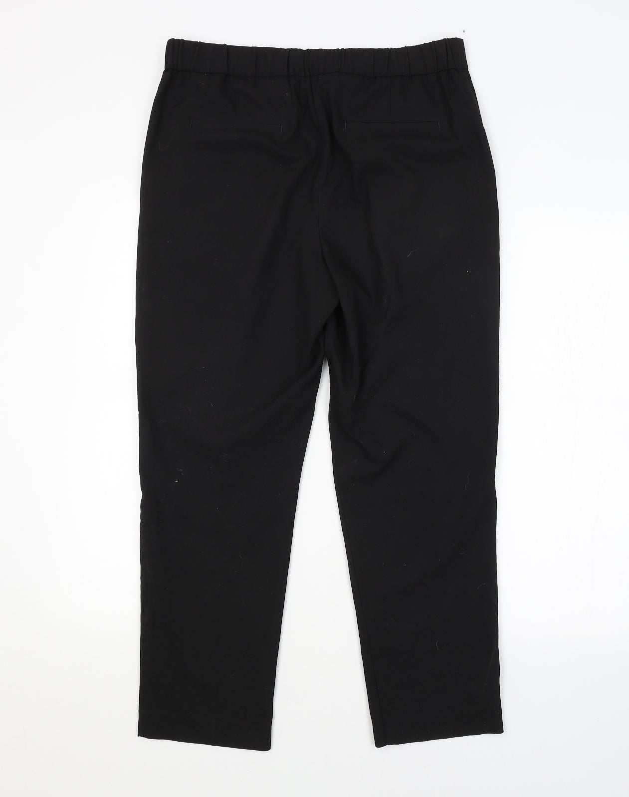 NEXT Womens Black   Trousers  Size 12 L25 in