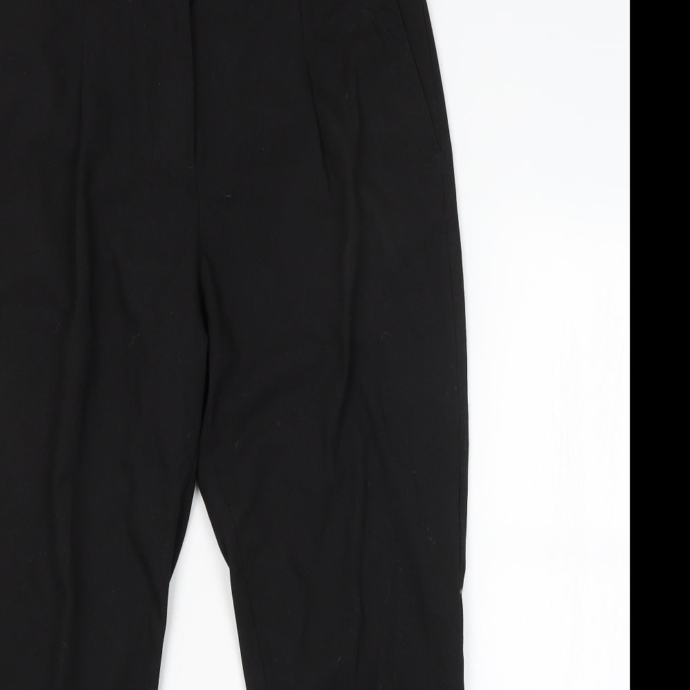 NEXT Womens Black   Trousers  Size 12 L25 in