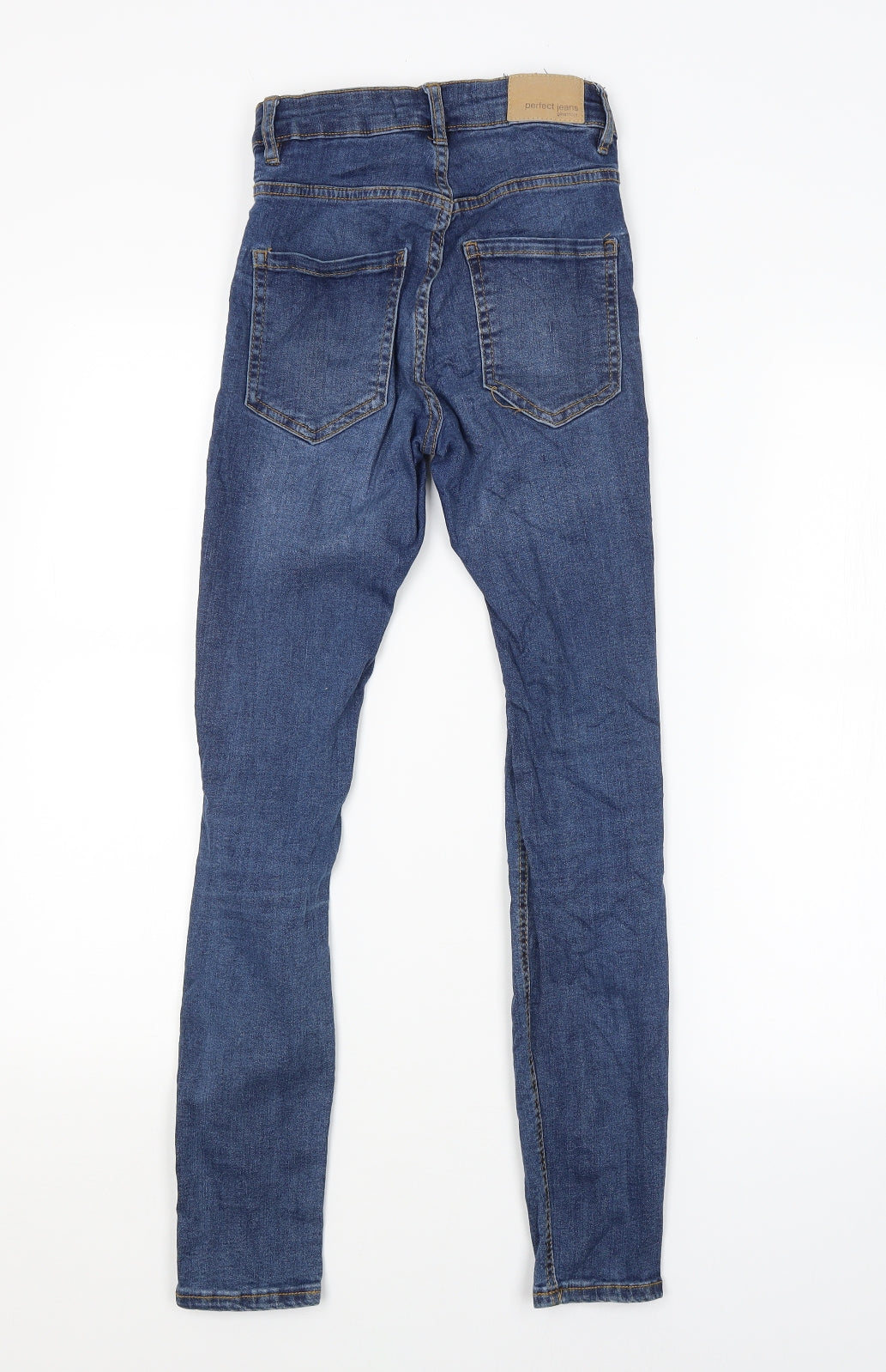 Preworn Womens Blue   Skinny Jeans Size XS L26 in