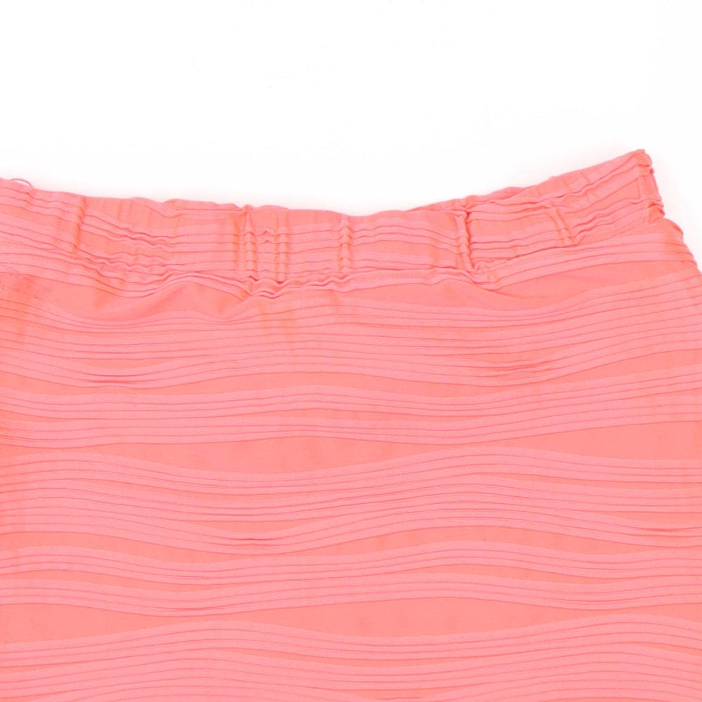 Select Womens Pink   Mini Skirt Size 8