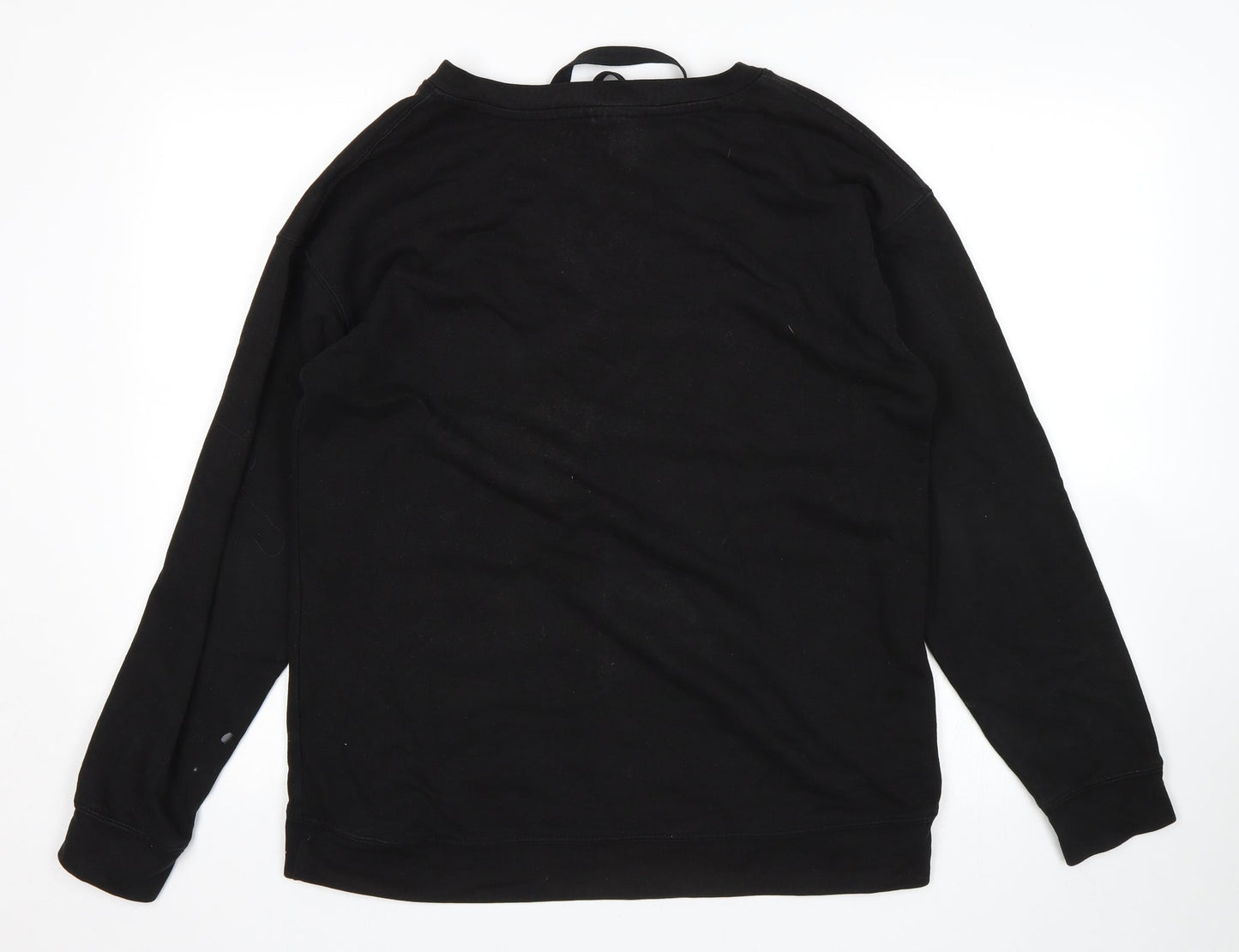 Preworn Womens Black   Pullover Sweatshirt Size M