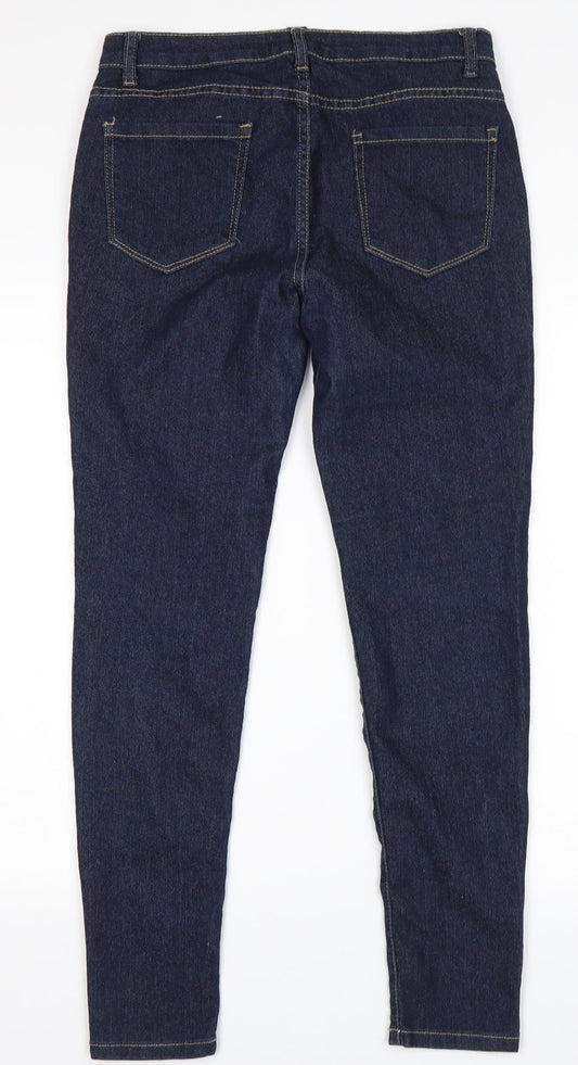 FOREVER 21 Womens Blue   Skinny Jeans Size 14 L29 in