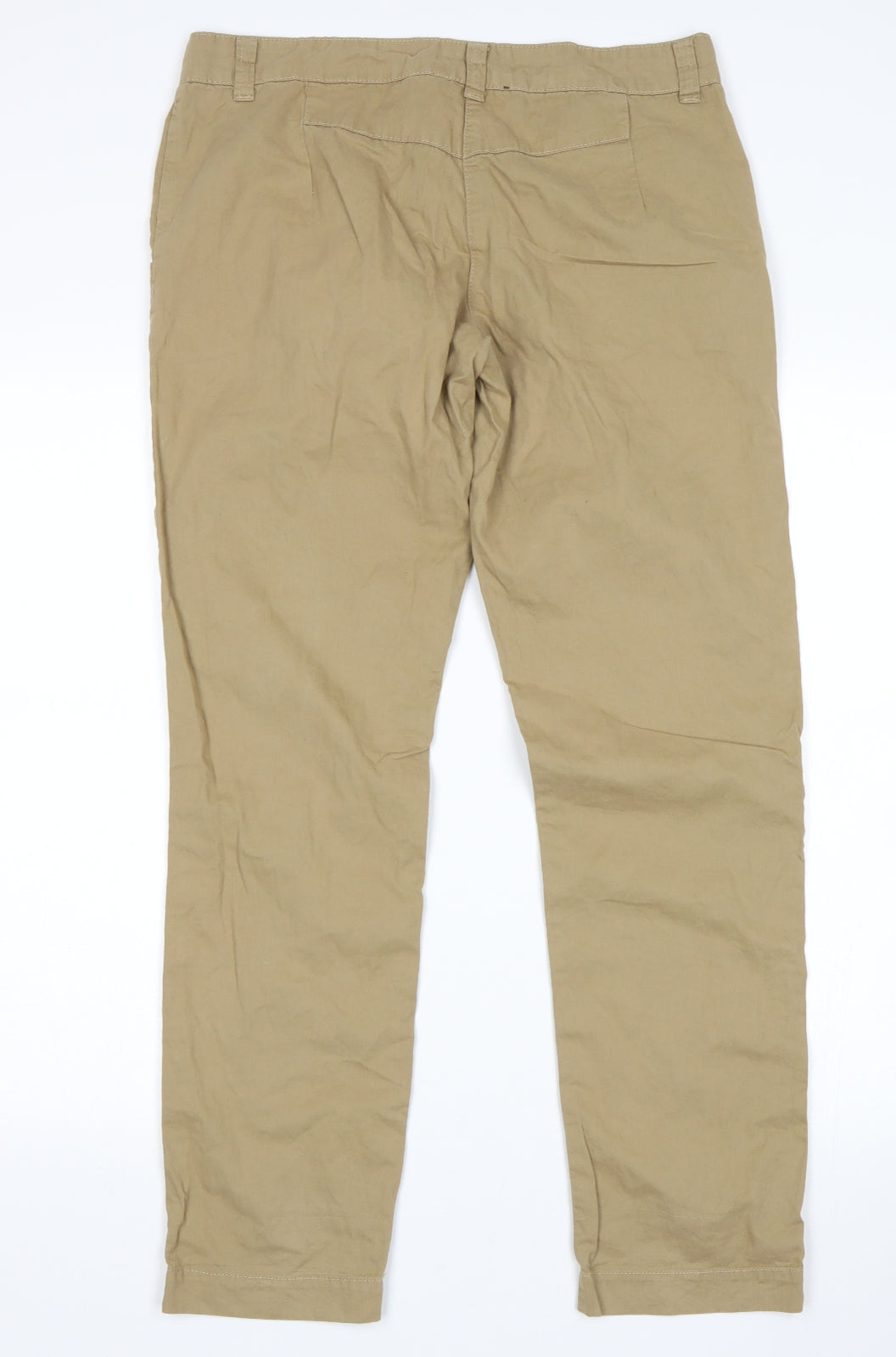Internacionale Womens Beige   Chino Trousers Size 10 L30 in