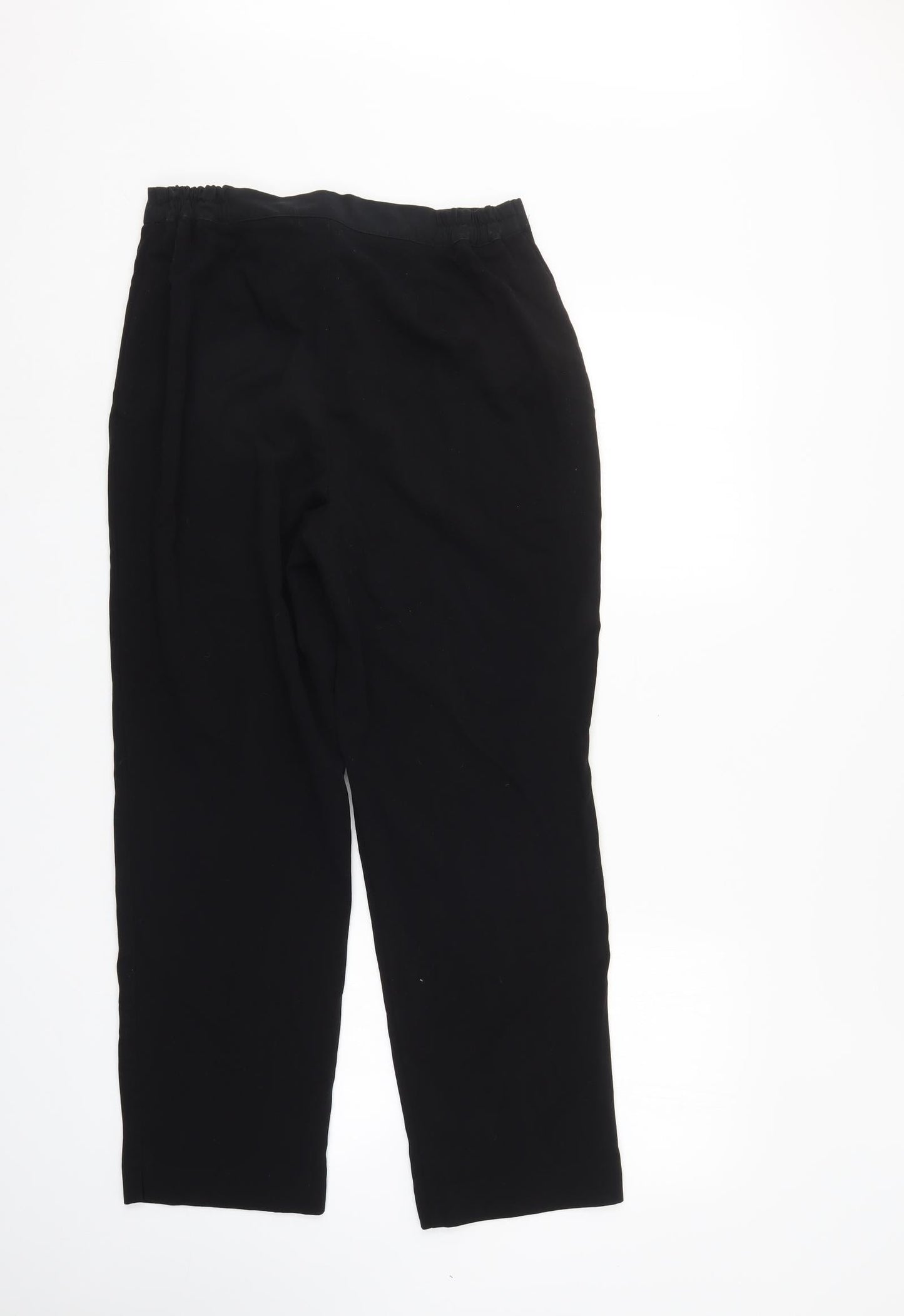 MARISOTA Womens Black   Trousers  Size 12 L27 in