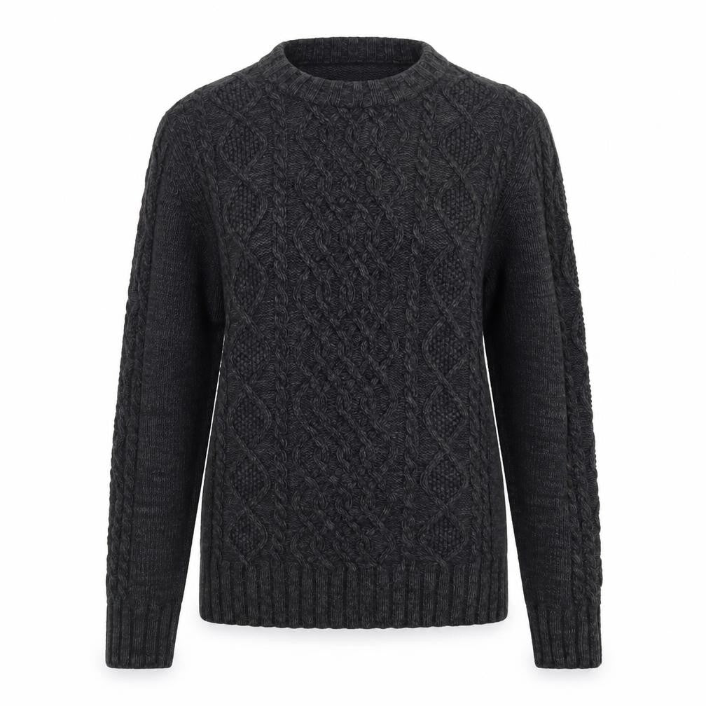 H&M Womens Grey  Knit Pullover Jumper Size S