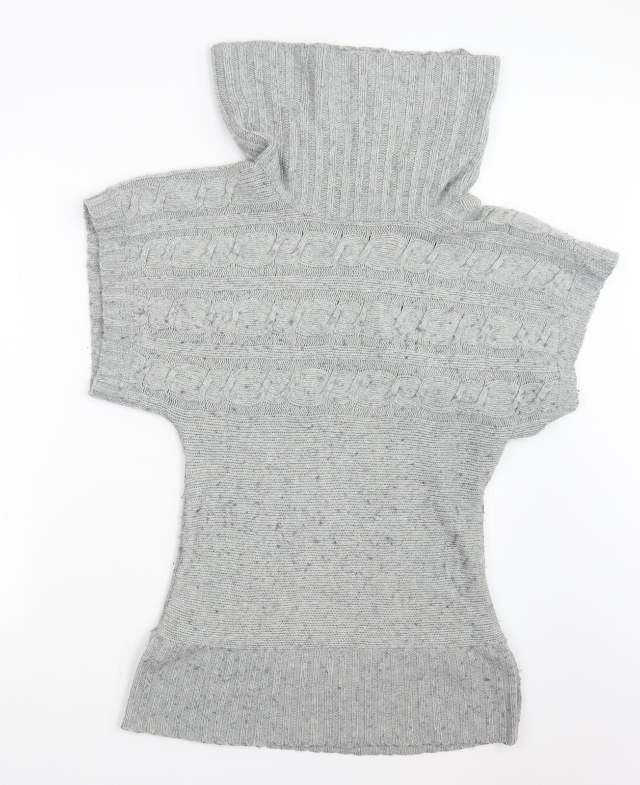 Matalan Womens Grey  Knit Pullover Jumper Size 10
