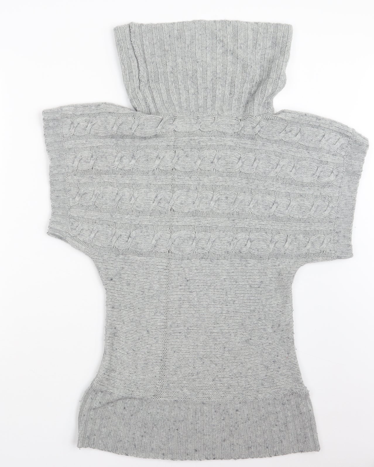 Matalan Womens Grey  Knit Pullover Jumper Size 10