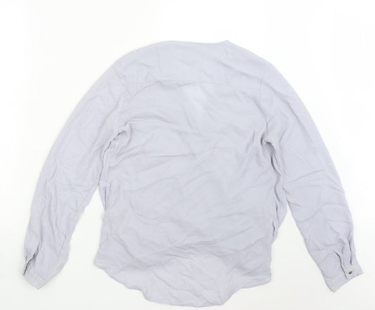 New Look Womens Purple   Basic Blouse Size 10