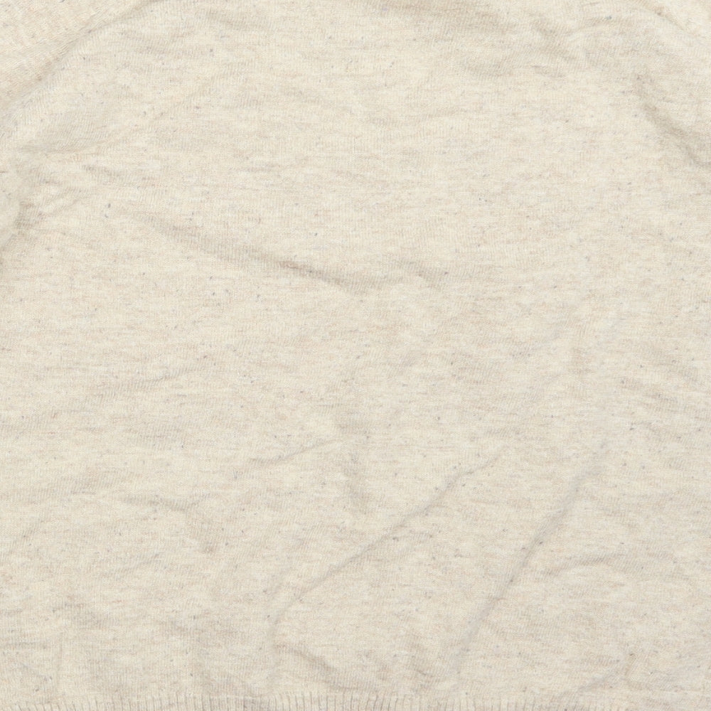 NEXT Womens Beige  Knit Pullover Jumper Size 16