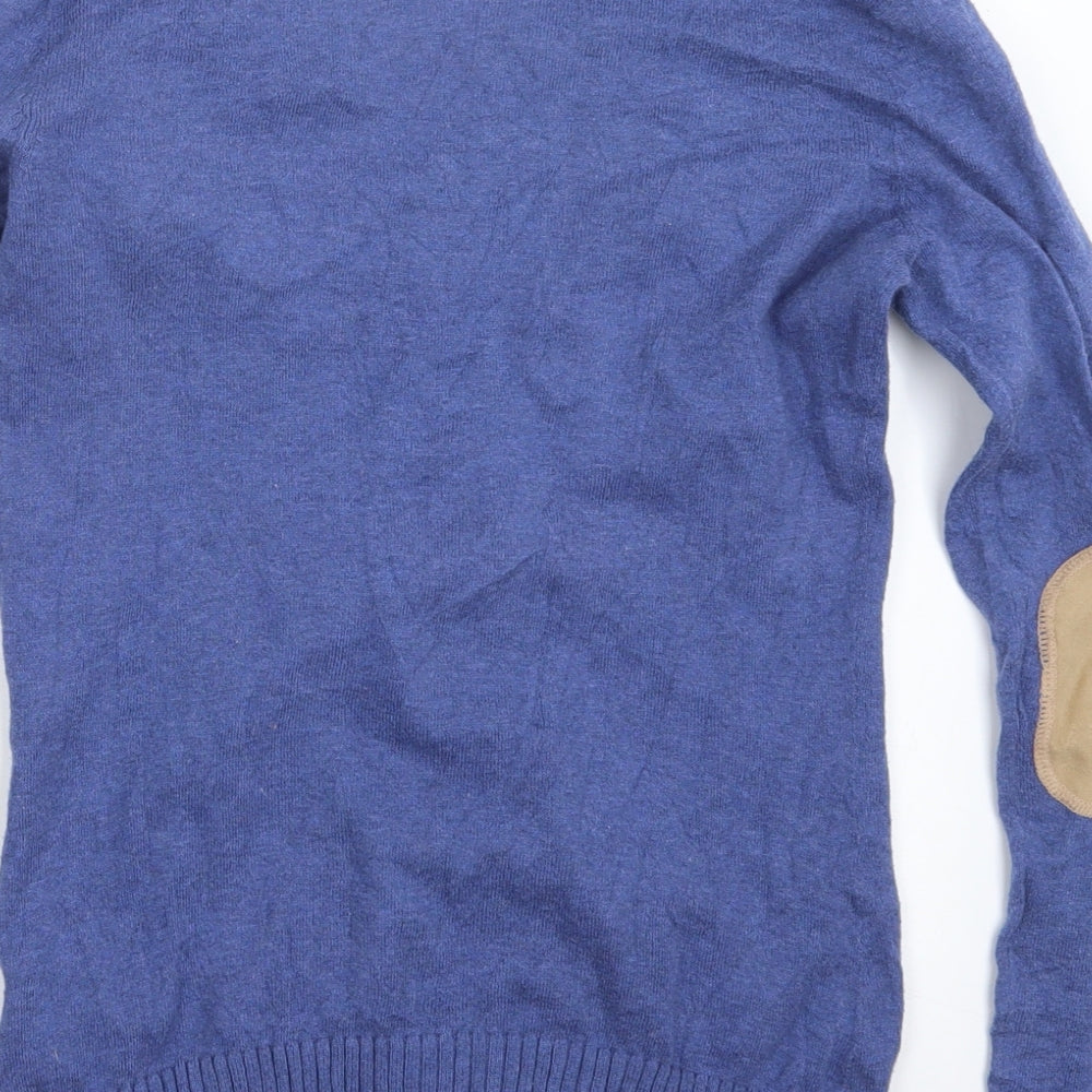 Divided by H&M Womens Blue  Knit Cardigan Jumper Size 6
