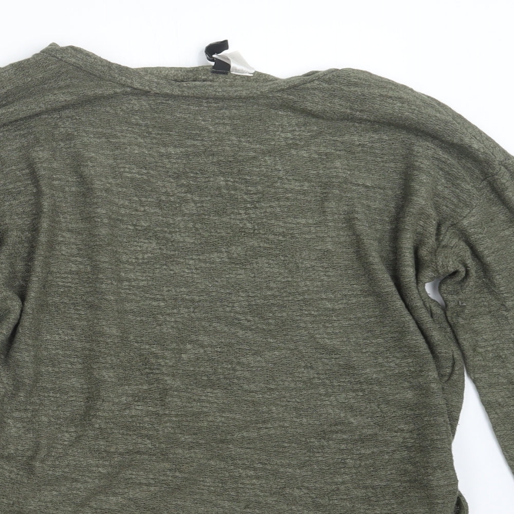 Divided by H&M Womens Green   Pullover Jumper Size S