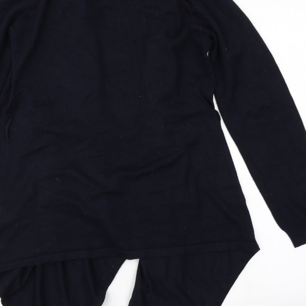 Dorothy Perkins Womens Blue  Knit Cardigan Jumper Size 10