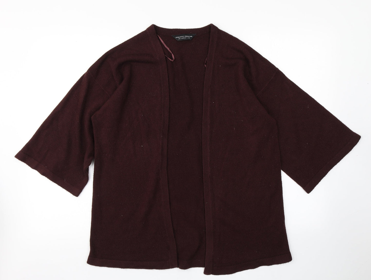 Dorothy Perkins Womens Purple  Knit Cardigan Jumper Size 12