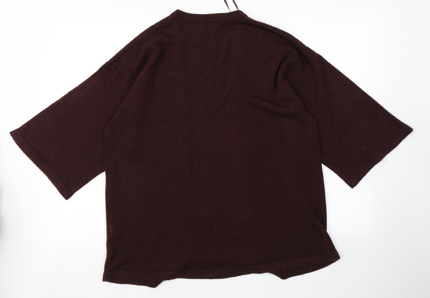 Dorothy Perkins Womens Purple  Knit Cardigan Jumper Size 12