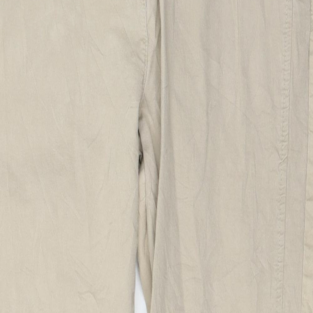 C&A Womens Brown   Trousers  Size 14 L29 in
