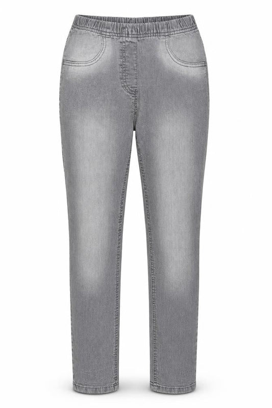L&D Girls Grey  Denim Jegging Jeans Size 13-14 Years