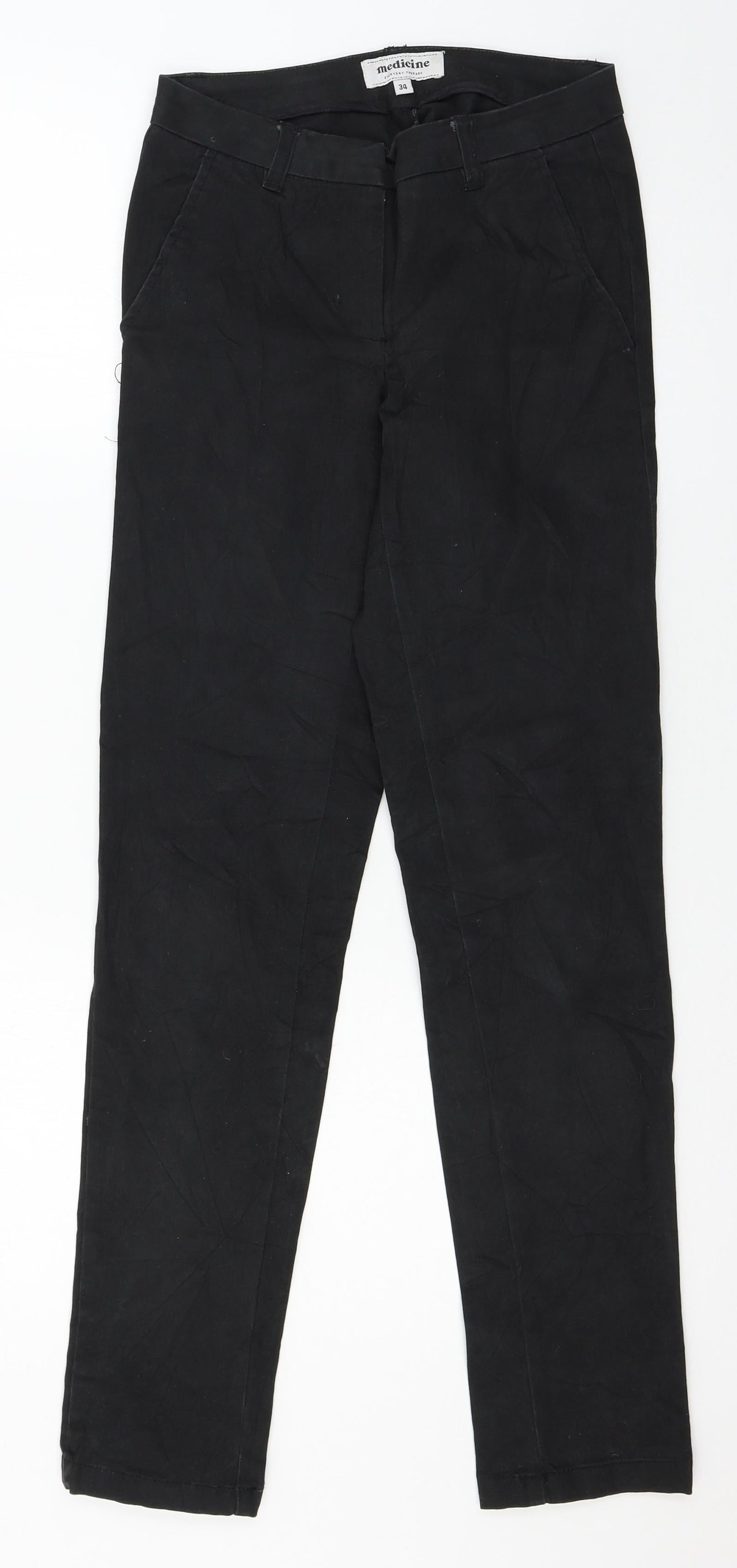 Medicine Womens Black   Trousers  Size 6 L29 in
