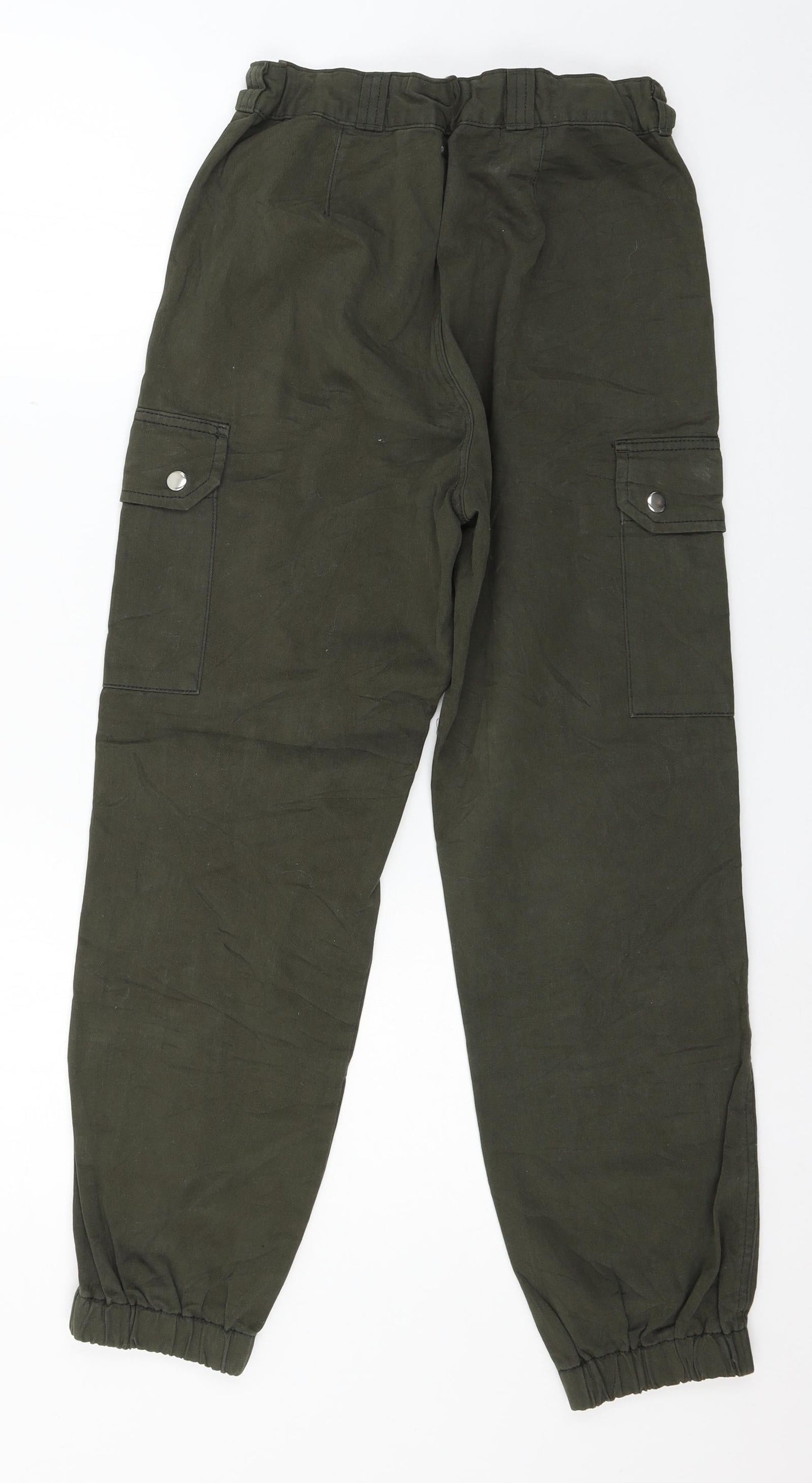 Preworn Womens Green   Trousers  Size 28 in L26 in - Distressed