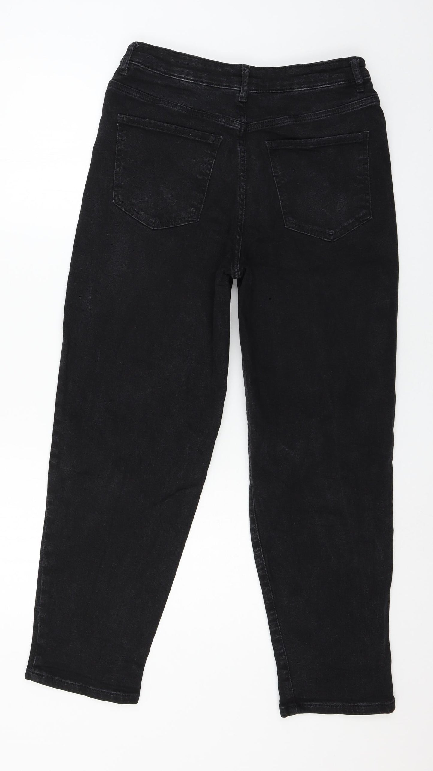 George Womens Black  Denim Skinny Jeans Size 12 L27 in