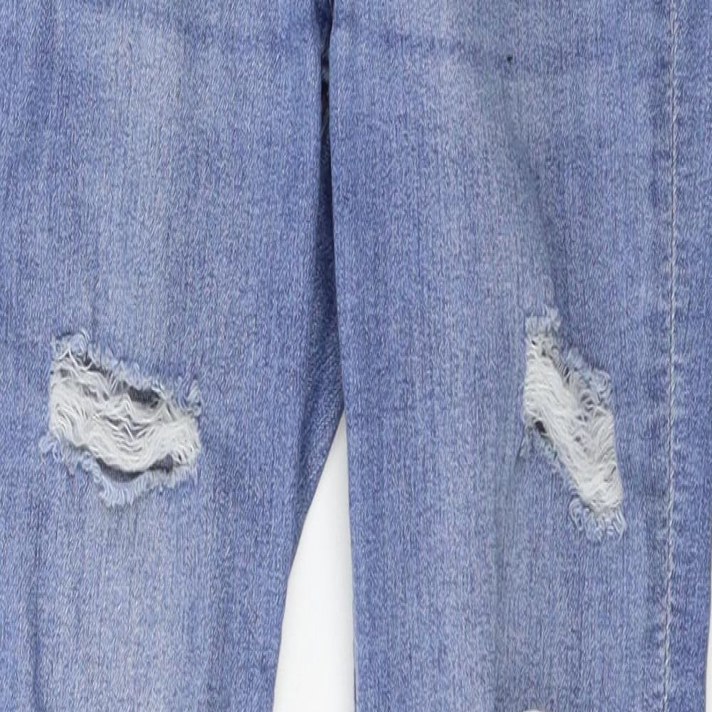 Divided Womens Blue  Denim Skinny Jeans Size 6 L29 in