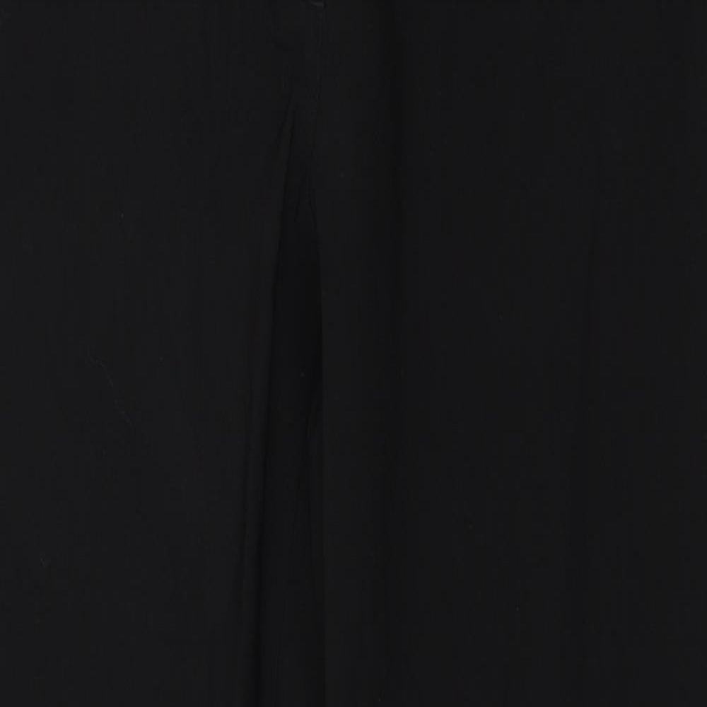 Preworn Womens Black   Trousers  Size 30 in L29 in
