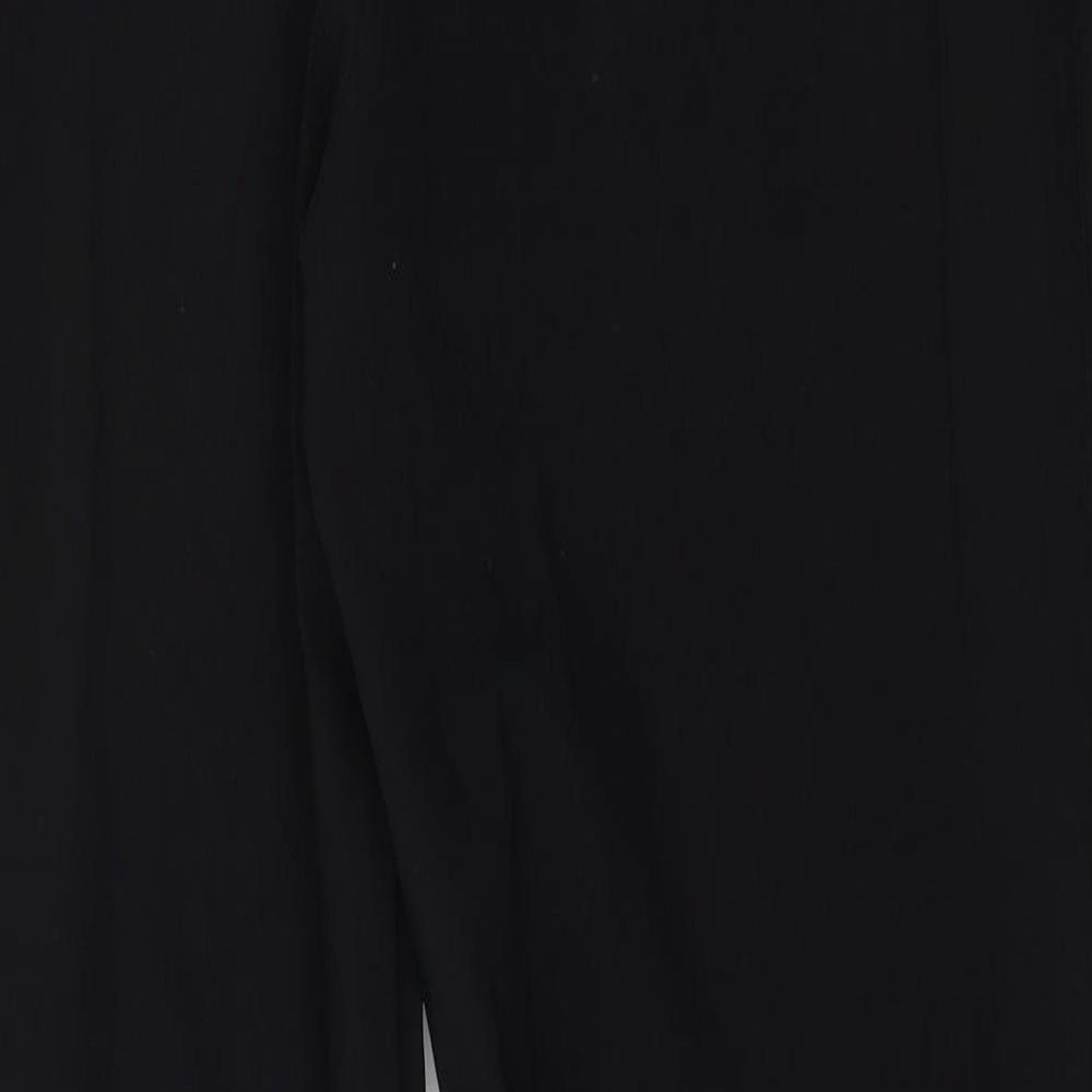Preworn Womens Black   Trousers  Size 30 in L29 in