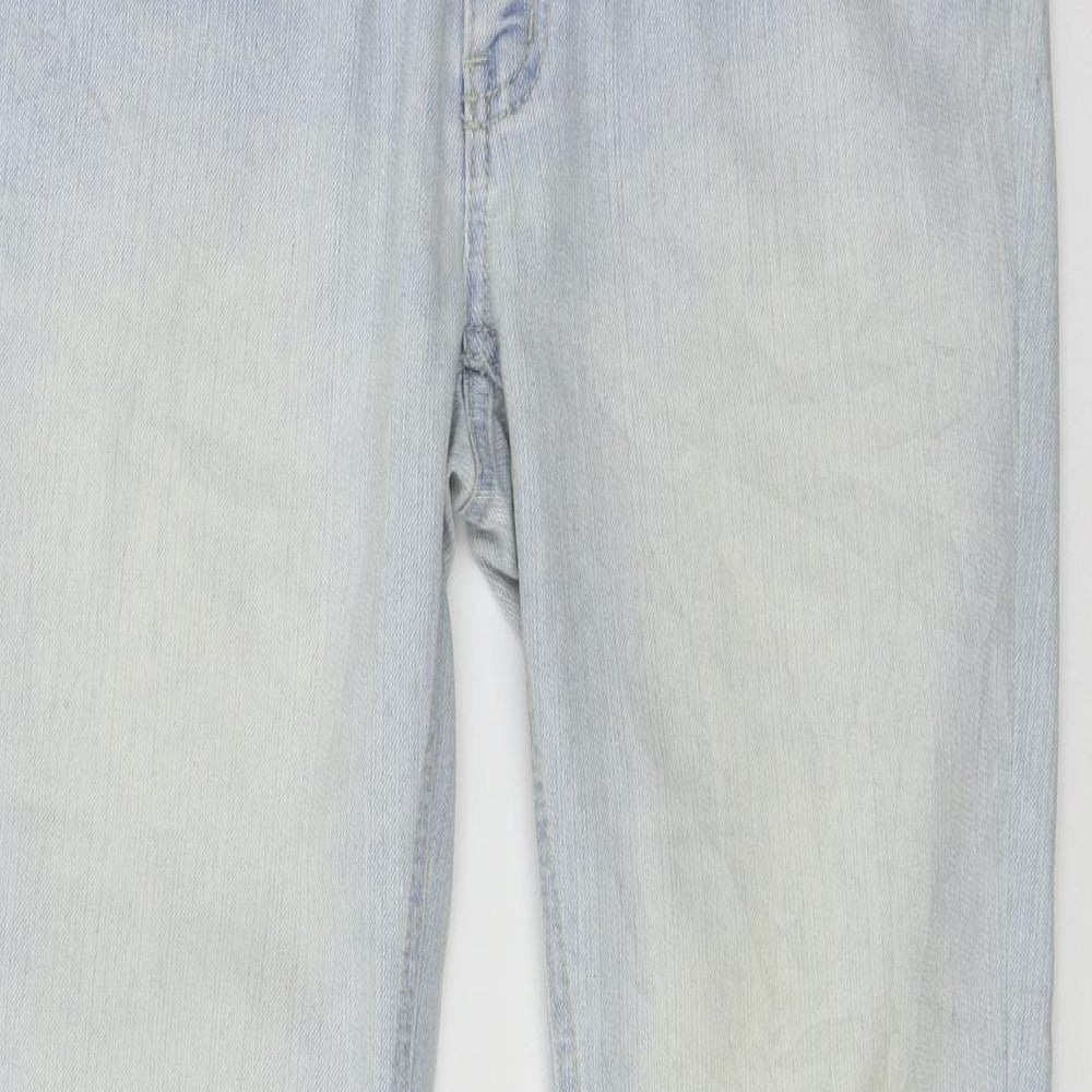 Preworn Womens Blue  Denim Skinny Jeans Size 30 in L28 in