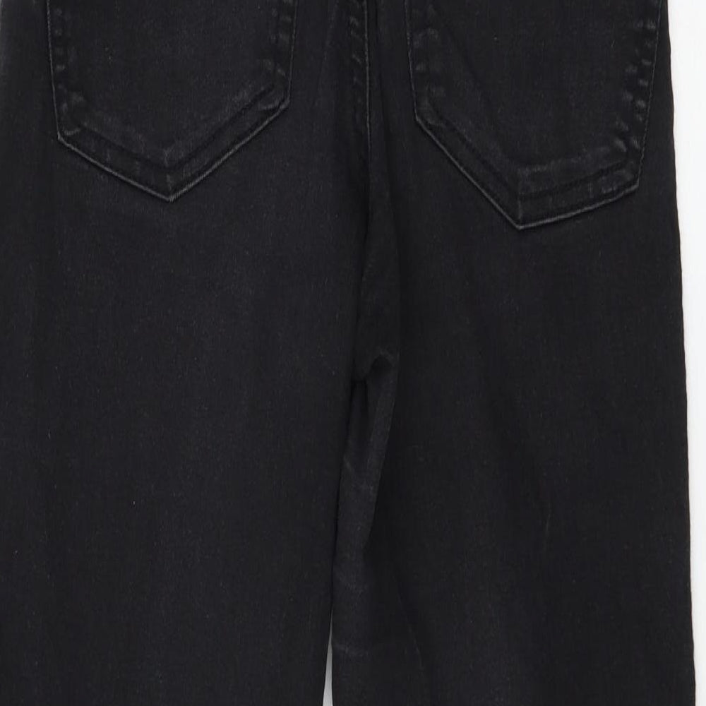 Denim & Co. Womens Black  Denim Skinny Jeans Size 10 L24 in