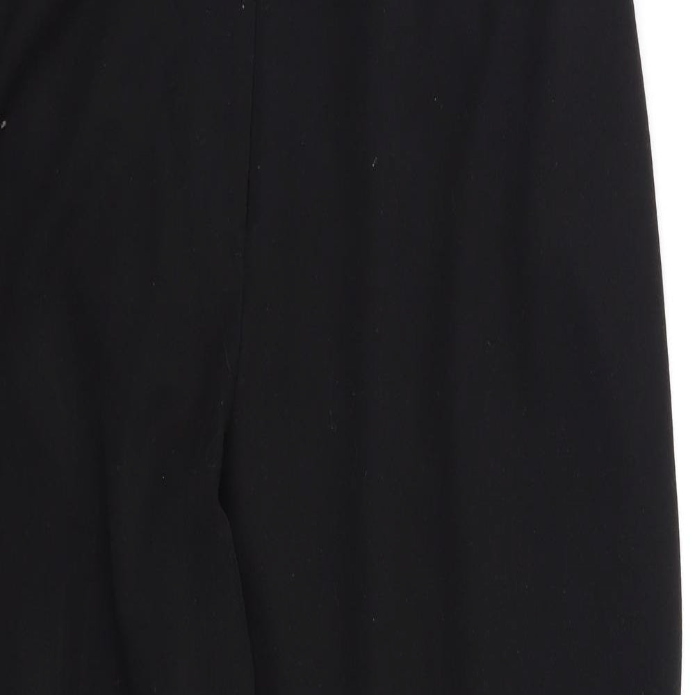 Preworn Womens Black   Trousers  Size 42 in L27 in