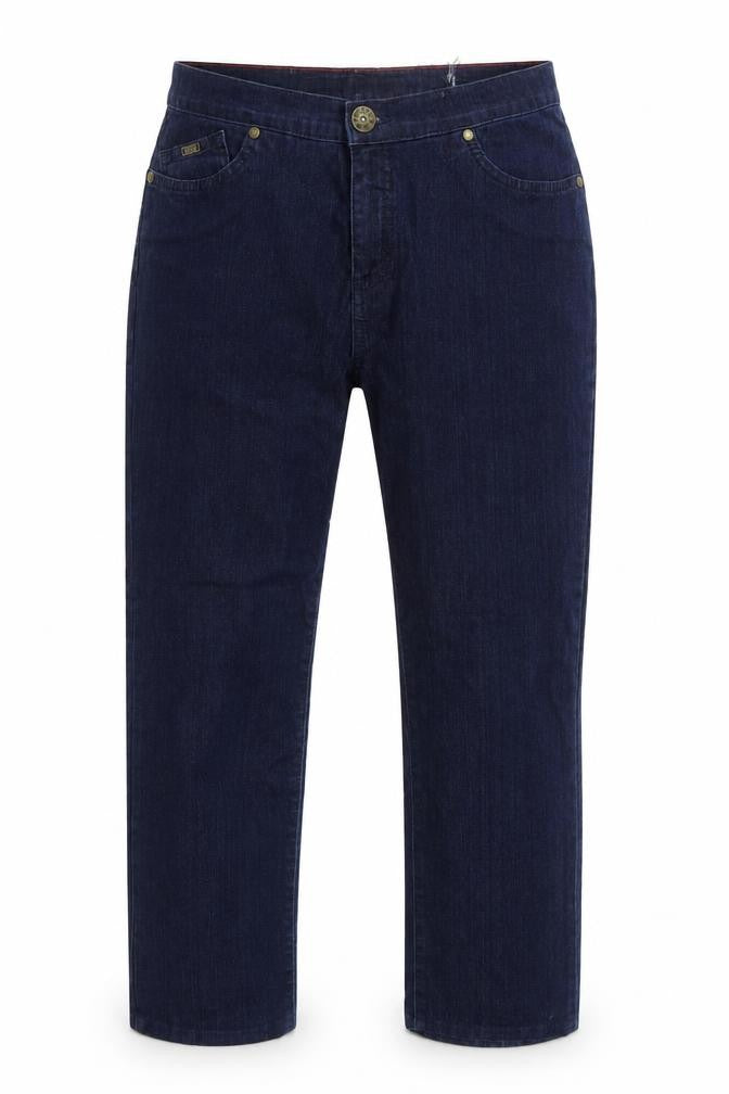 Preworn Womens Blue  Denim Straight Jeans Size 30 in L25 in