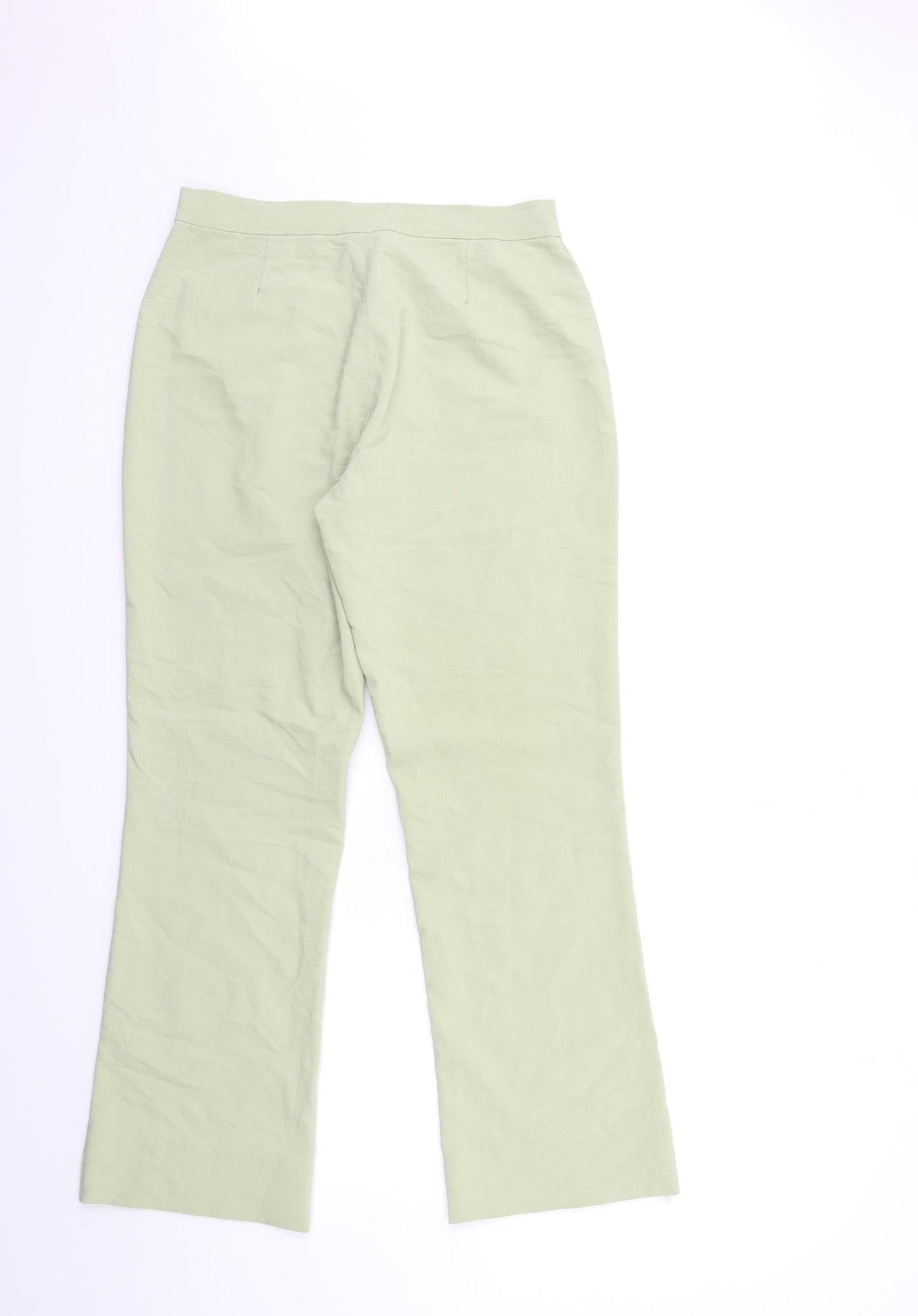 Preworn Womens Green   Trousers  Size 28 in L28 in