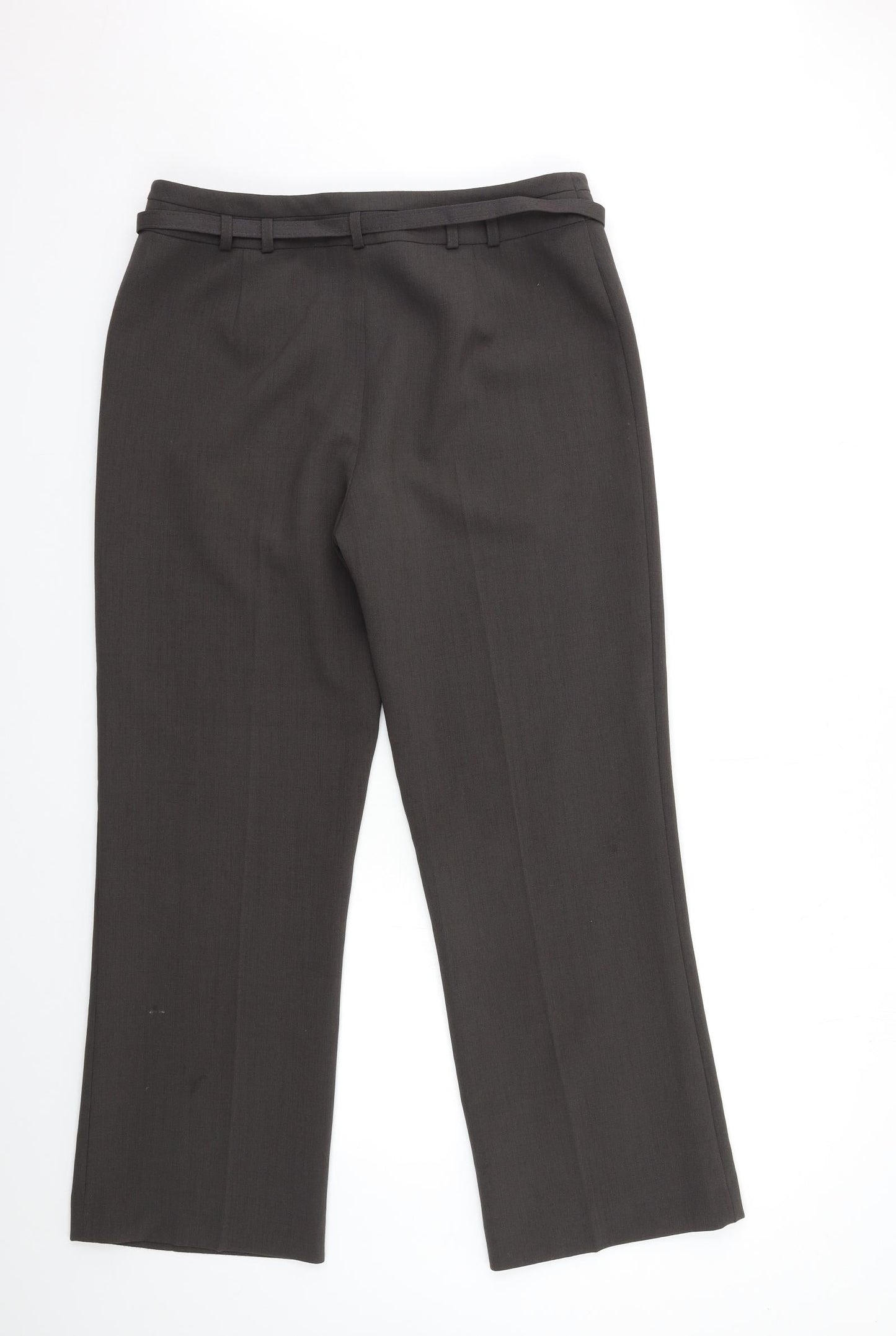 MINUET Womens Grey   Trousers  Size 14 L30 in