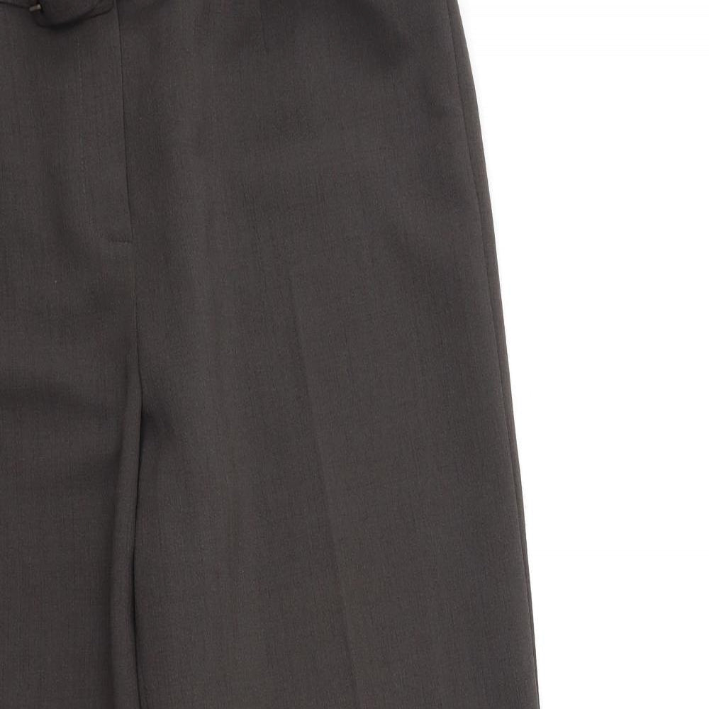 MINUET Womens Grey   Trousers  Size 14 L30 in