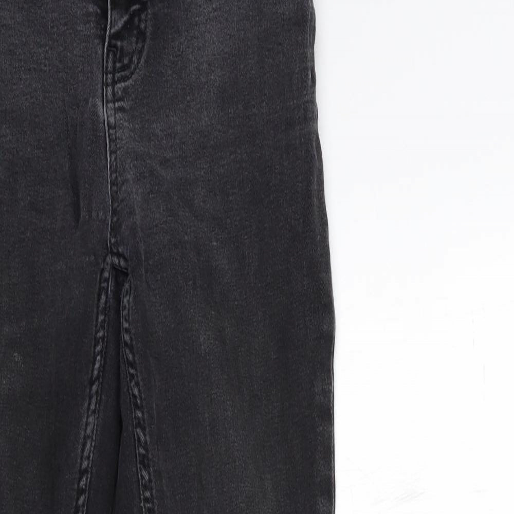 New Look Womens Grey  Denim Skinny Jeans Size 10 L23 in