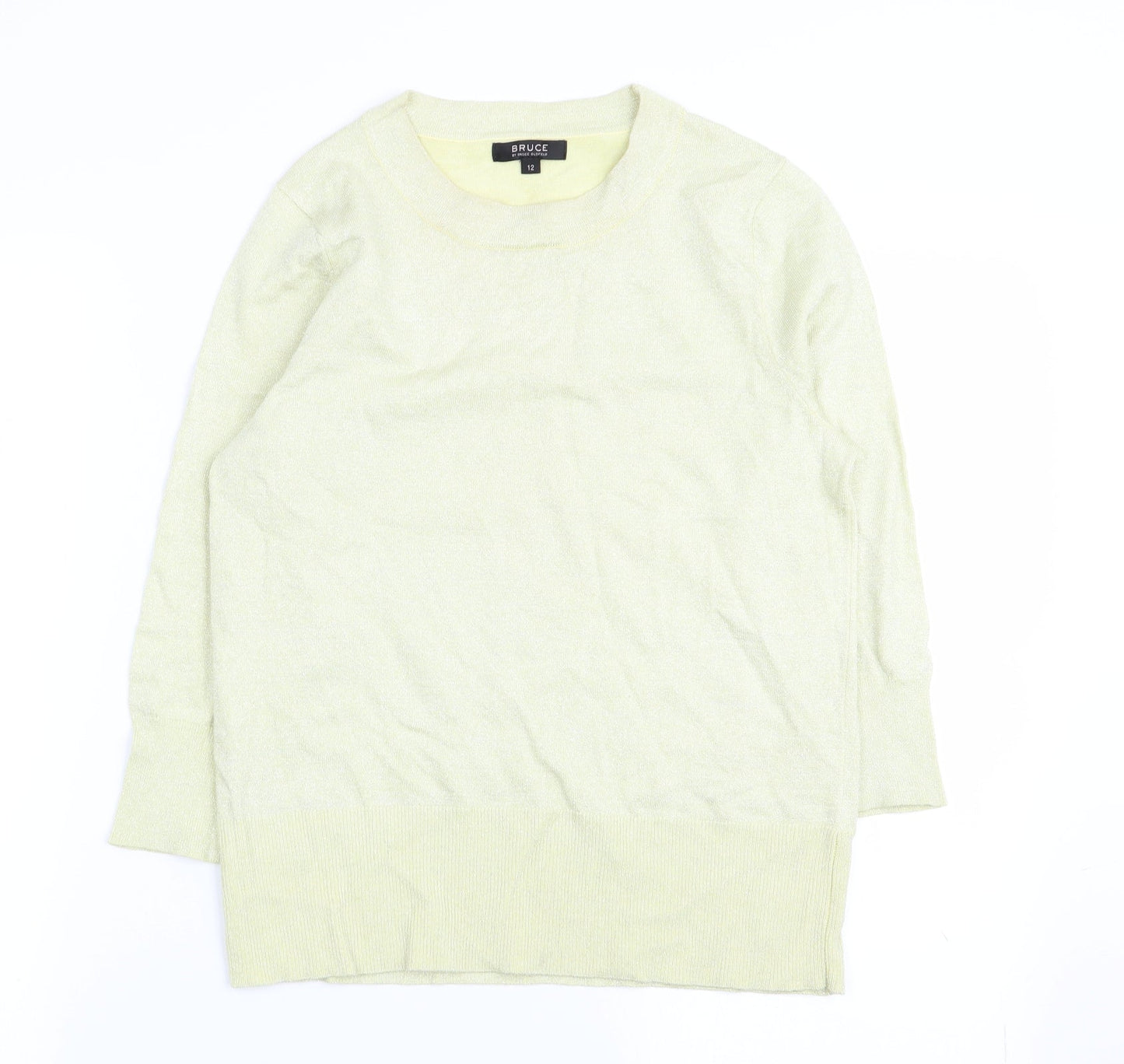 bruce Womens Green   Pullover Jumper Size 12