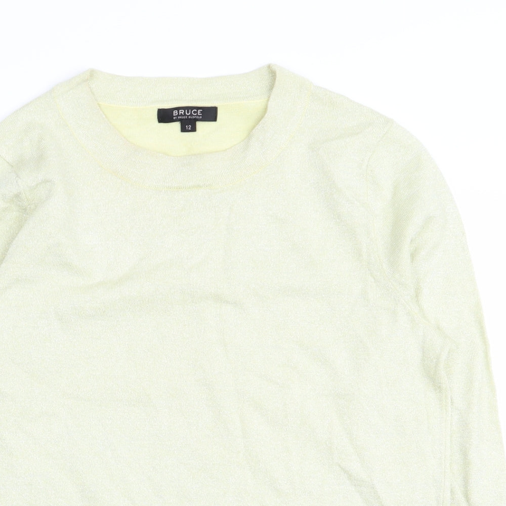 bruce Womens Green   Pullover Jumper Size 12