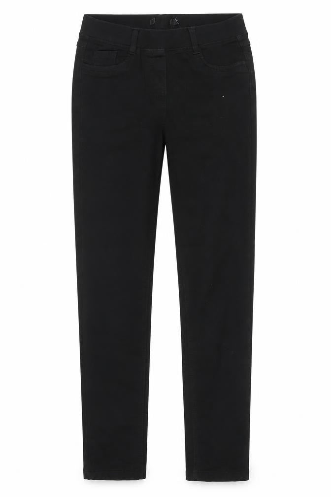 Preworn Womens Black   Skinny Jeans Size 10 L30 in - stretch waistband