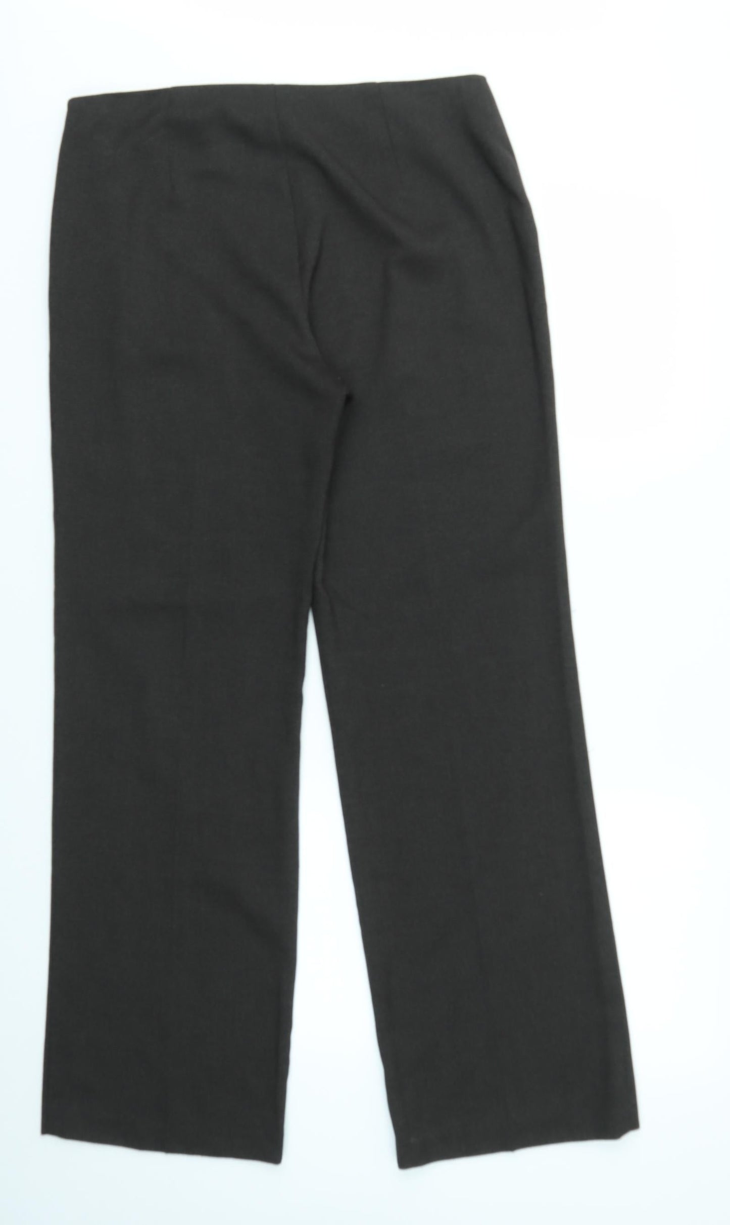 M&S Womens Brown   Trousers  Size 14 L31 in
