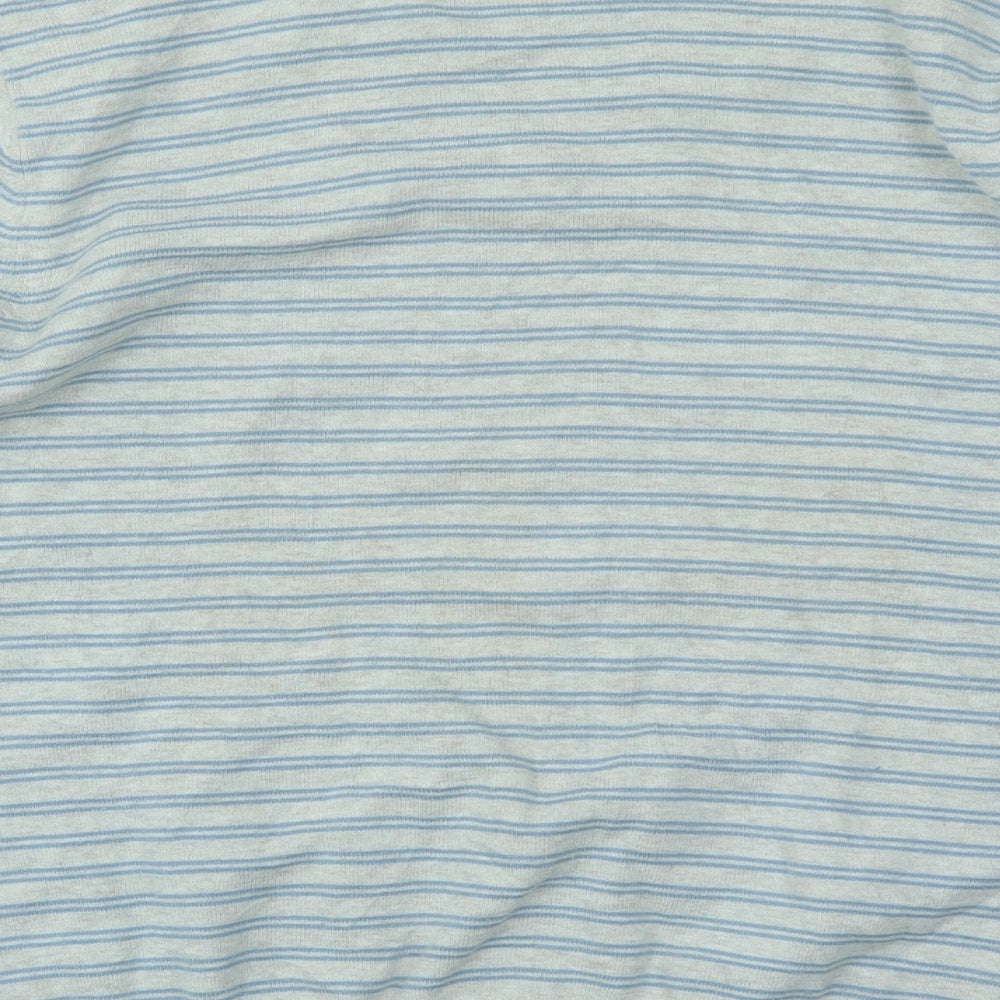 M&S Mens Multicoloured Striped  Pullover Sweatshirt Size M