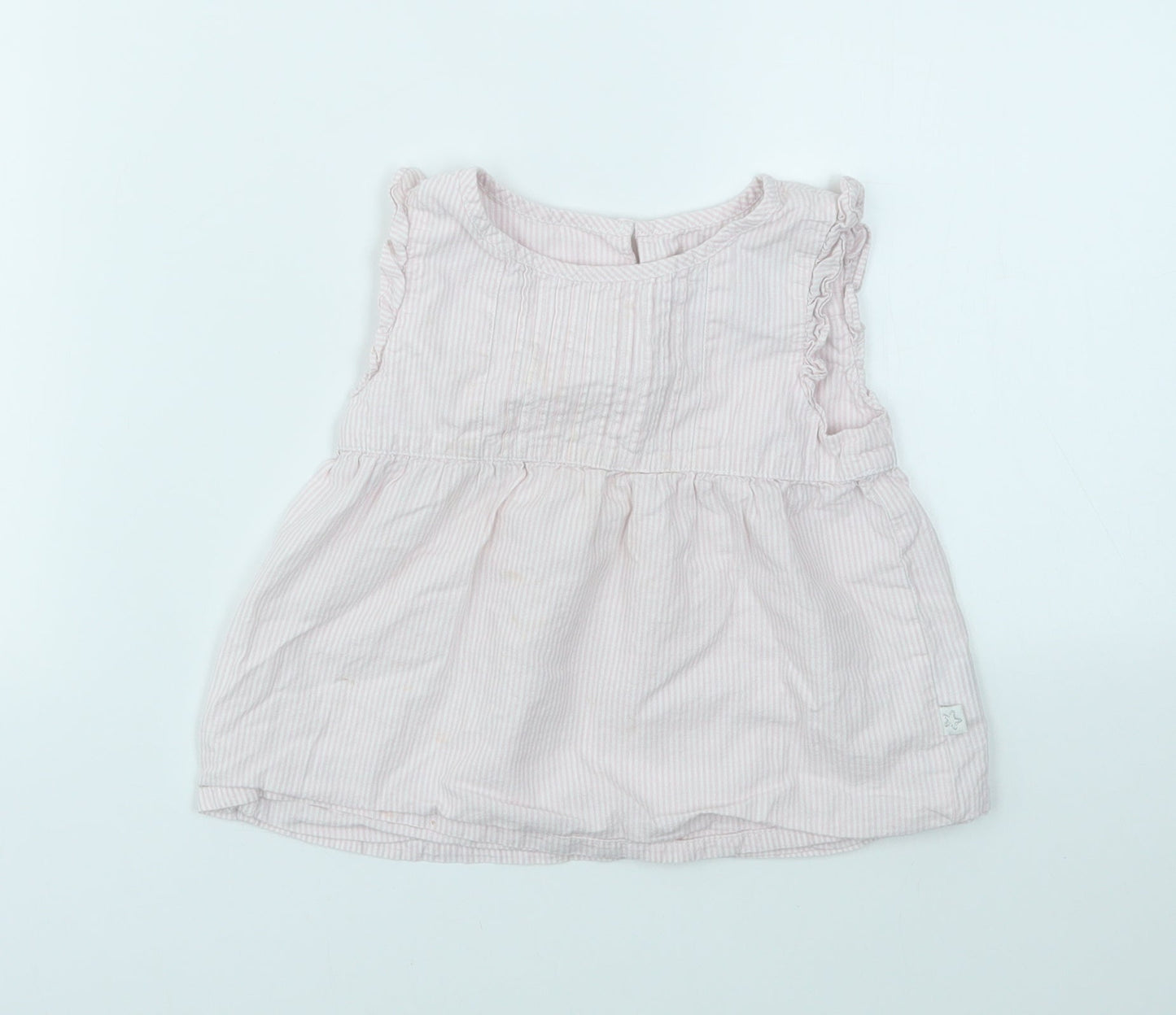 JHON LEWIS Girls Pink   Fit & Flare  Size 3-6 Months