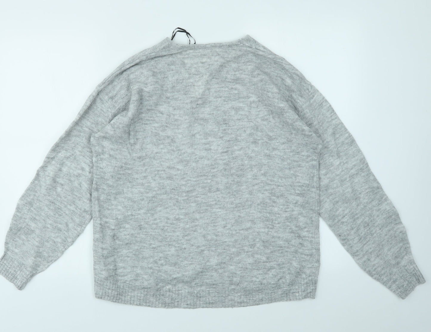 H&M Womens Grey   Pullover Jumper Size S