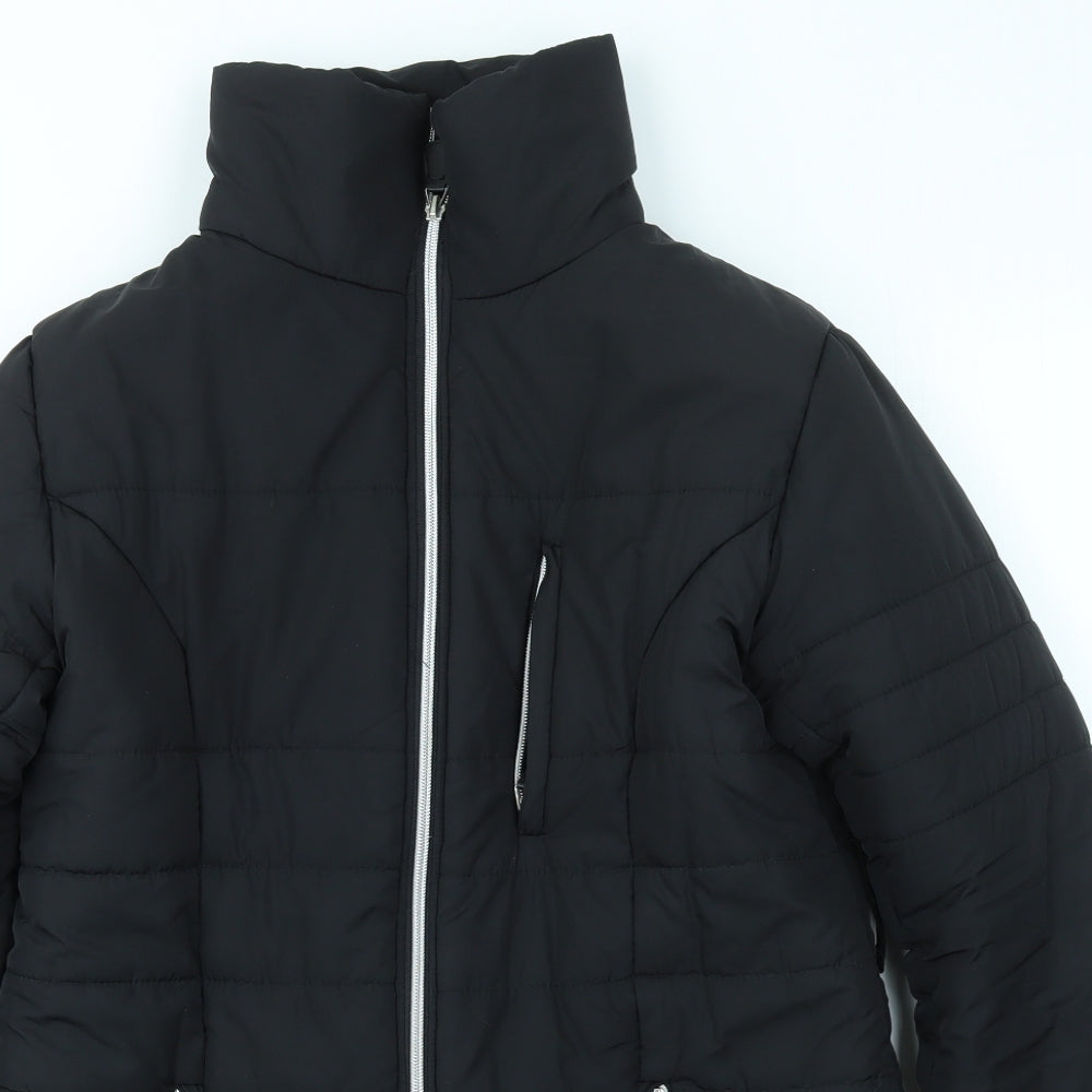 SUGAR CANDY  Womens Black   Jacket Coat Size 10