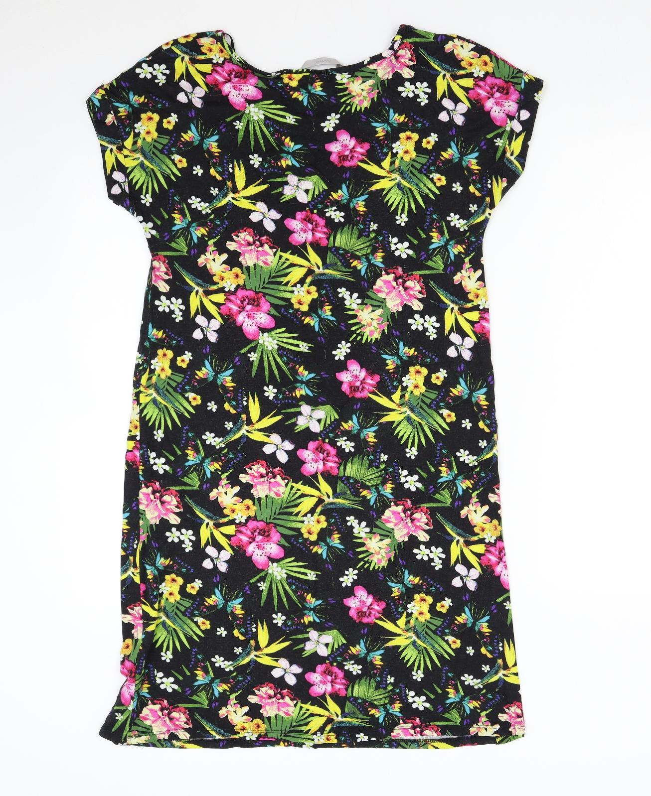 George Womens Multicoloured Floral  Shift  Size 8