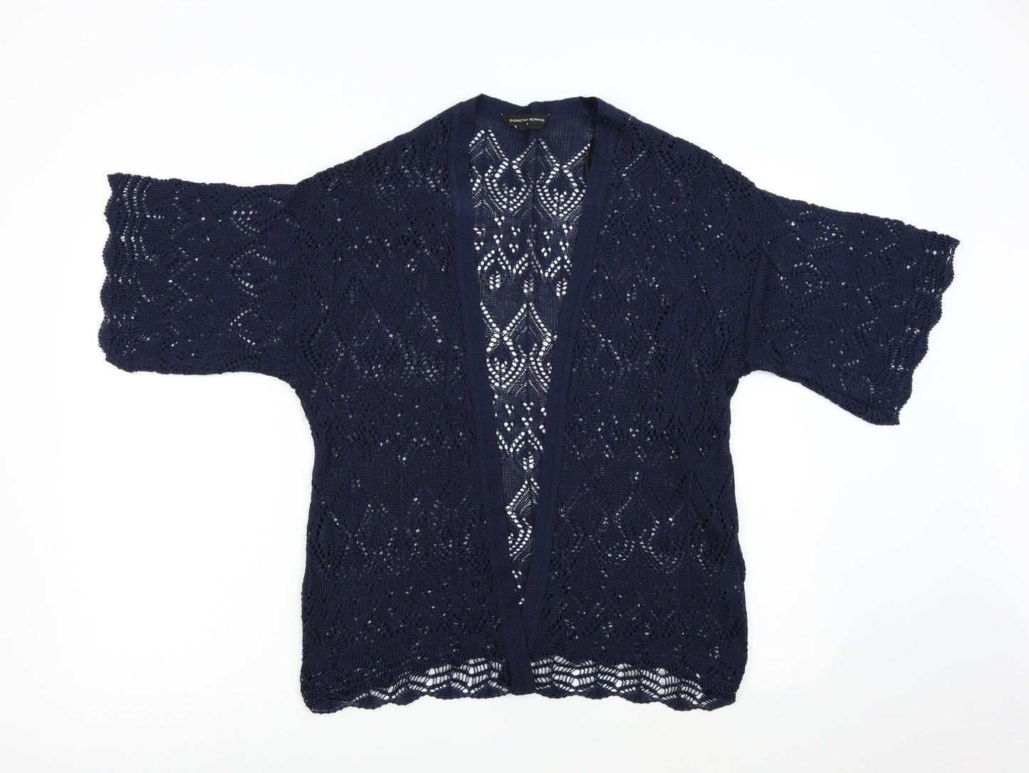 Dorothy Perkins Womens Blue  Knit Cardigan Jumper Size S