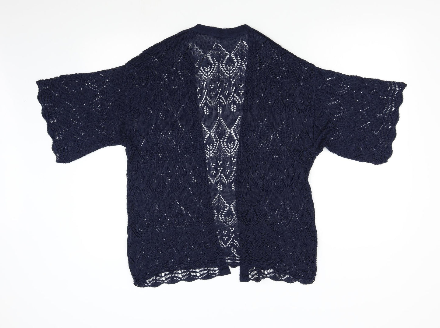 Dorothy Perkins Womens Blue  Knit Cardigan Jumper Size S