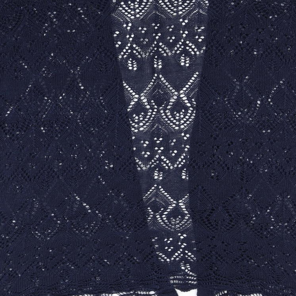 Dorothy Perkins Womens Blue  Knit Cardigan Jumper Size S