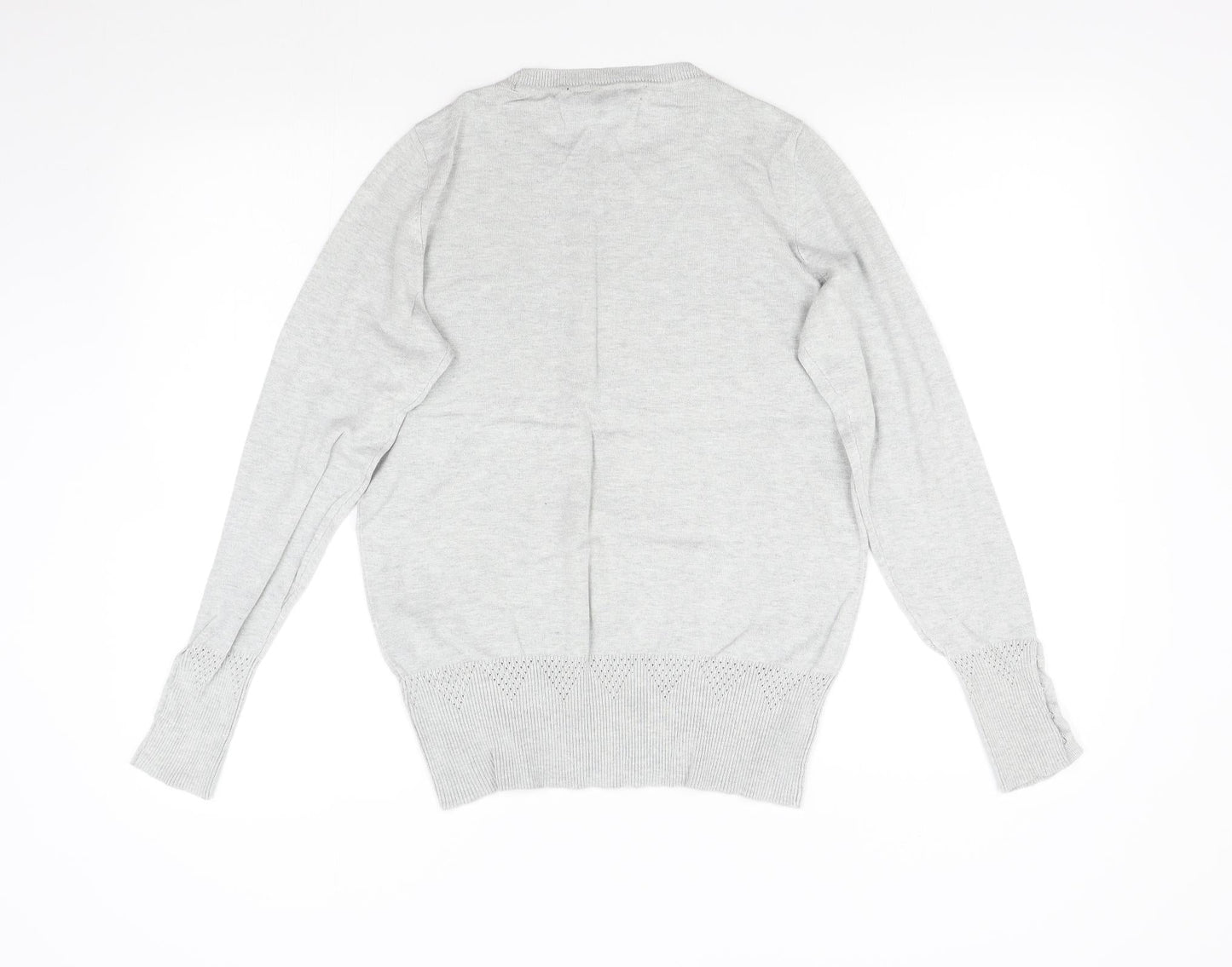 Dorothy Perkins Womens Grey   Pullover Jumper Size 10